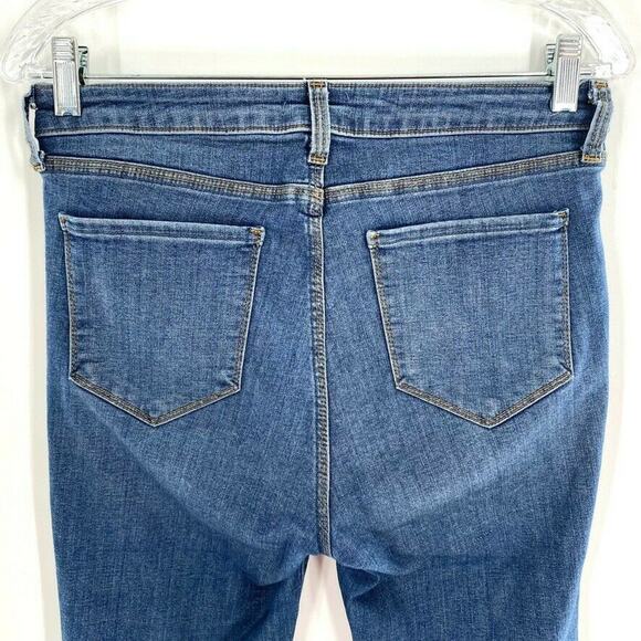 L'Agence Margot Skinny High Rise Jeans‎ Blue Light Vintage Wash 29 - Picture 7 of 10
